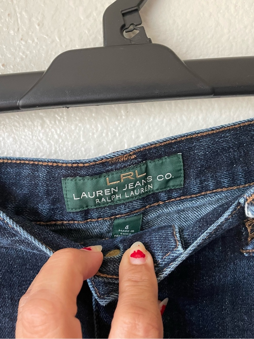 Lauren Ralph Lauren jeans denim skirt - Picture 3 of 3